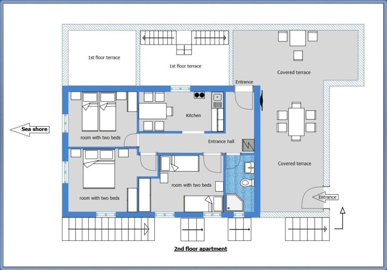 Rose - Apartmani Janovic Lustica Bagian luar foto